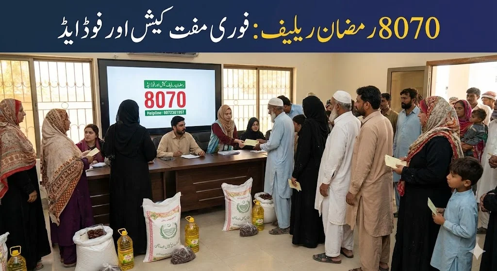 8070 Ramzan Relief: Quick Free Cash And Food Aid