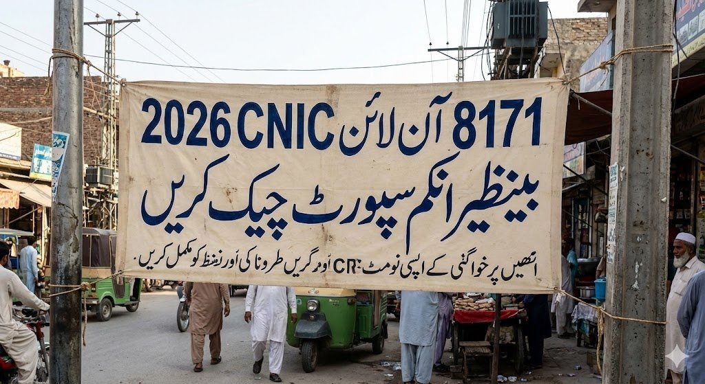 8171 Check Online CNIC 2026 Benazir Income Support