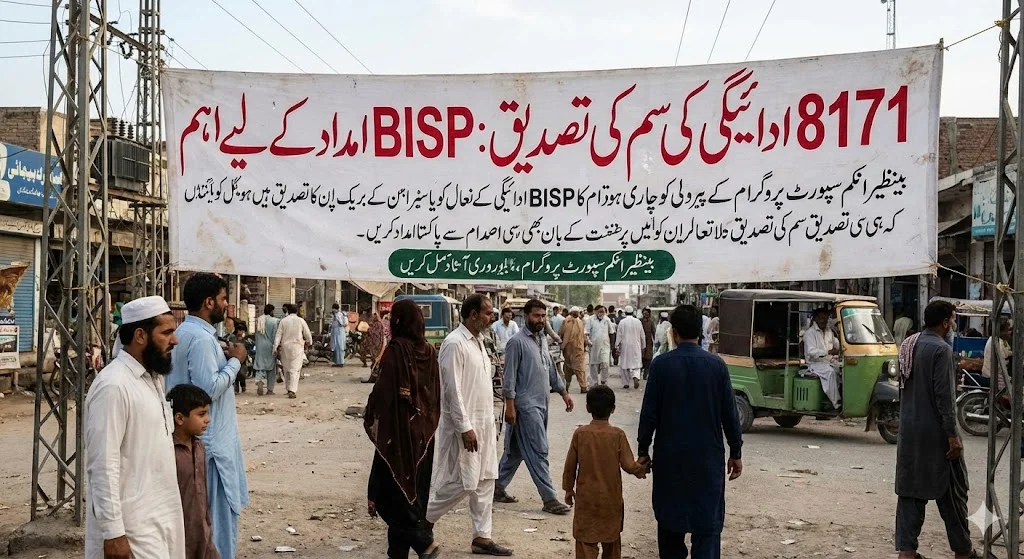 8171 Payment SIM Verification: Crucial for BISP Aid
