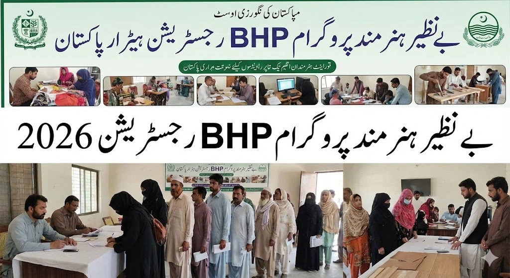 Benazir Hunarmand Program BHP Registration 2026