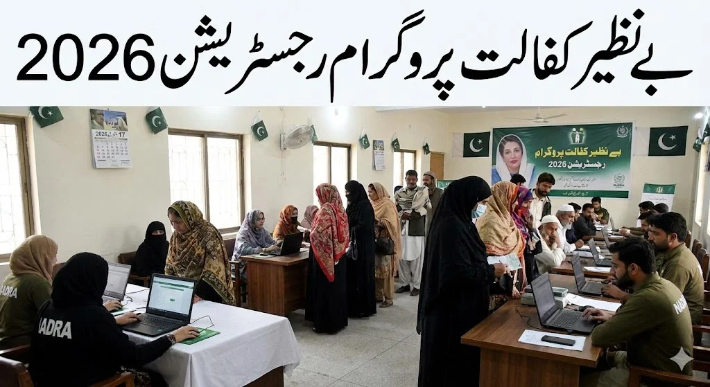 Benazir Kafaalat Programme Registartion 2026