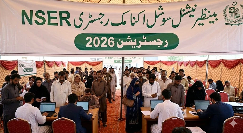 Benazir National Socio-Economic Registry NSER Registration 2026