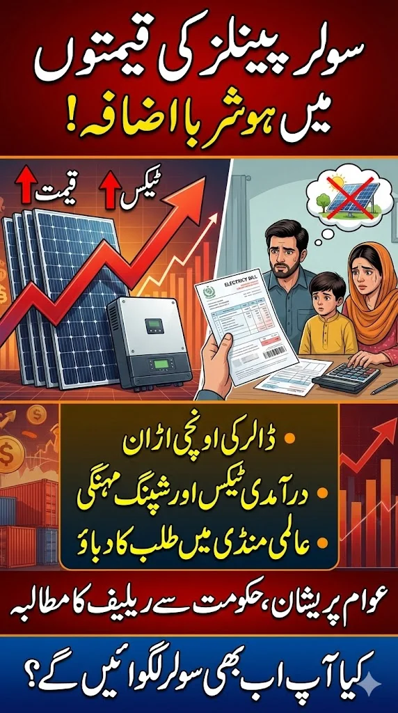 Solar Panel Prices Soar Urgent Pakistan Update