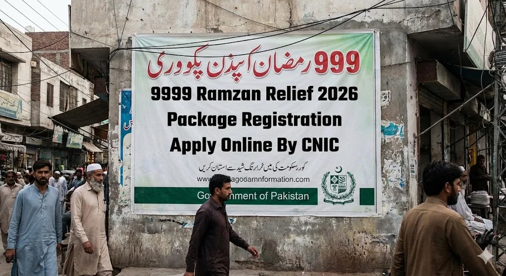 9999 Ramzan Relief 2026 Package Registration Apply Online By CNIC