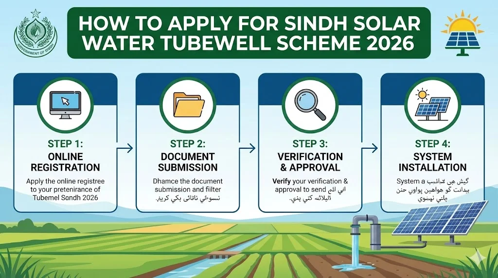 How To Apply For Sindh Solar Water Tubewell Scheme 2026