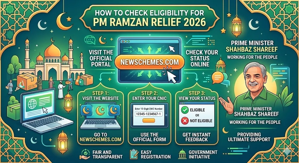 How to Check Eligibility for PM Ramzan Relief 2026: Complete Guide