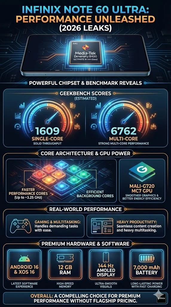 Infinix Note 60 Ultra: Powerful Chipset Revealed!