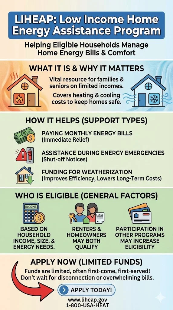 Low Income Home Energy Assistance Program LIHEAP Relief for Energy Bills Apply Now
