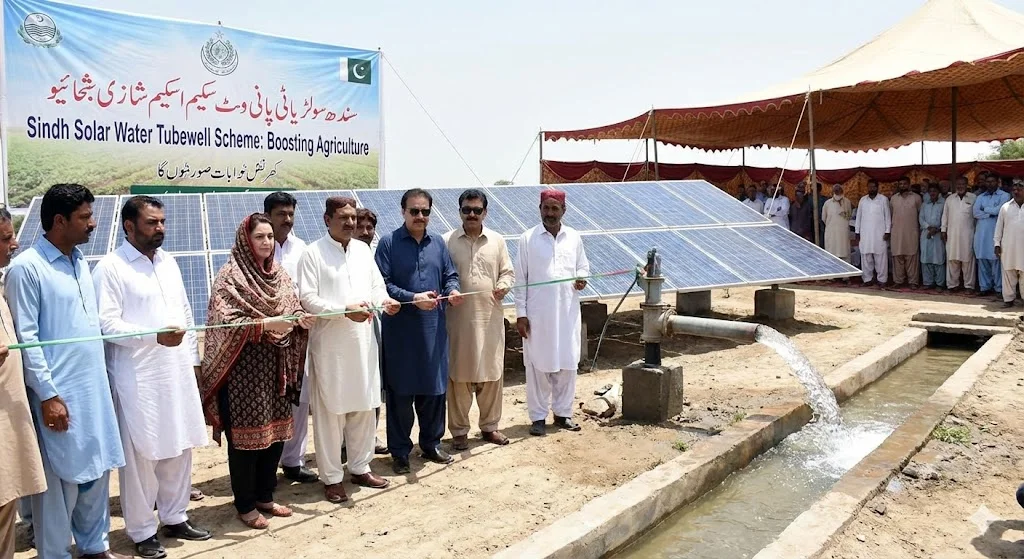 Sindh Launches Major Solar Water Tubewell Scheme to Bolster Agricultural Resilience