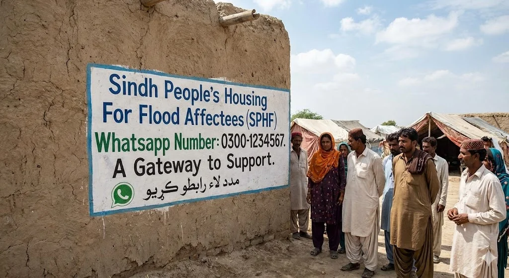 Sindh People’s Housing For Flood Affectees (SPHF) Whatsapp Number: A Gateway to Support