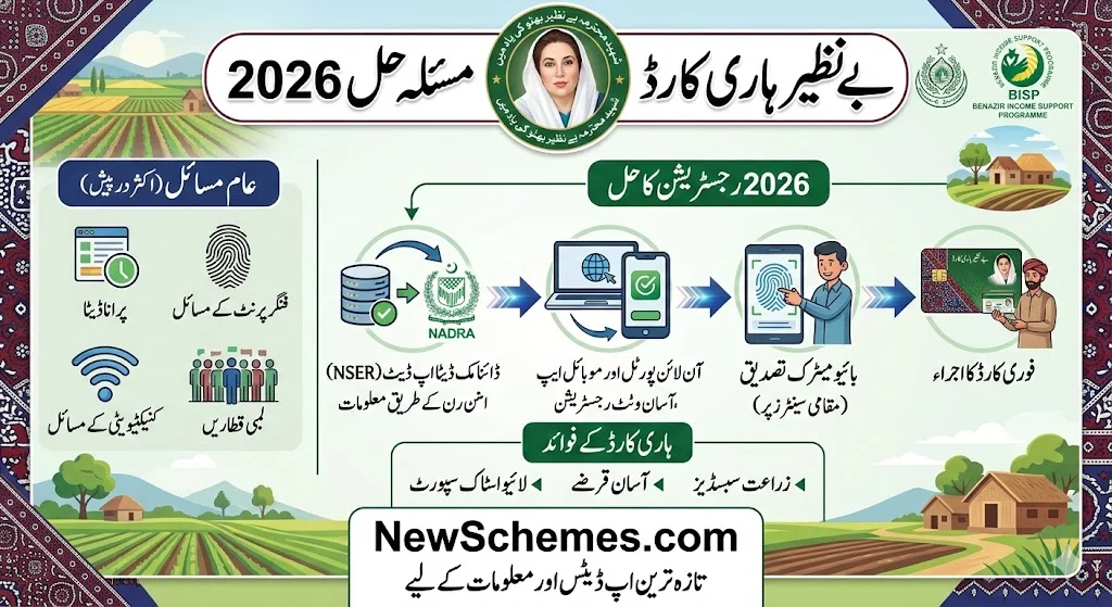 Benazir Hari Card Registration Problem Solution – Complete Guide 2026